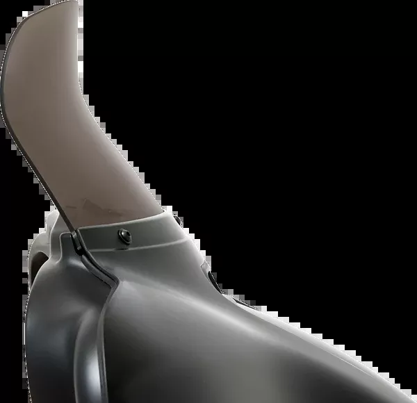 Memphis Shades Spoiler Windshield – 8-1/2″ – Smoke – FLH