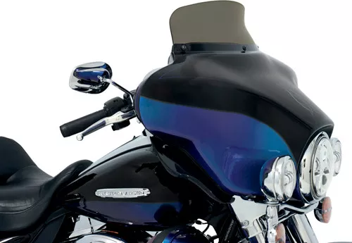 Memphis Shades Spoiler Windshield for OEM FLHT Fairings 5" Smoke 5" (MEP8571)