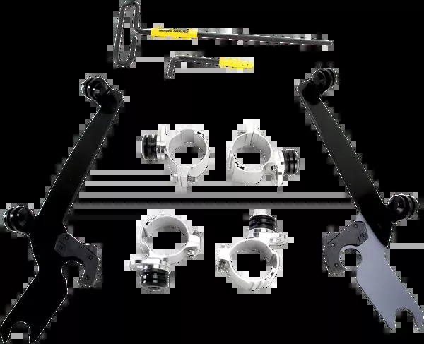 Memphis Shades Sportshield Trigger-Lock Mounting Kit – Black – XL883