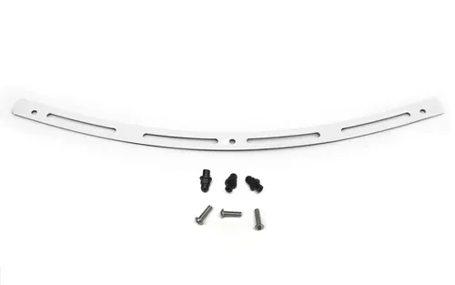Memphis Shades Windshield Accessory Stainless Steel-Slotted Fat-Style (MEM0911)