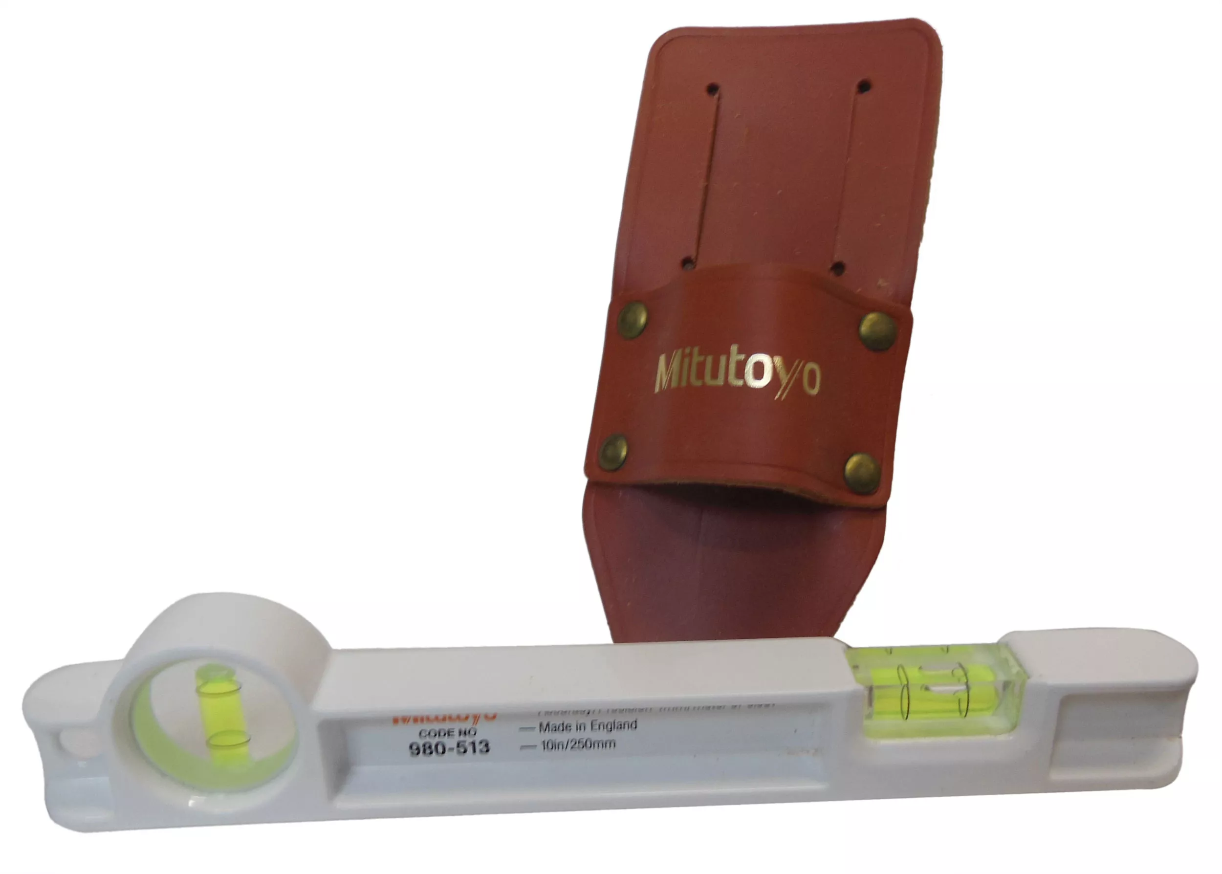 Mitutoyo 10 Inch Scaffold Aluminum Level with Sheath