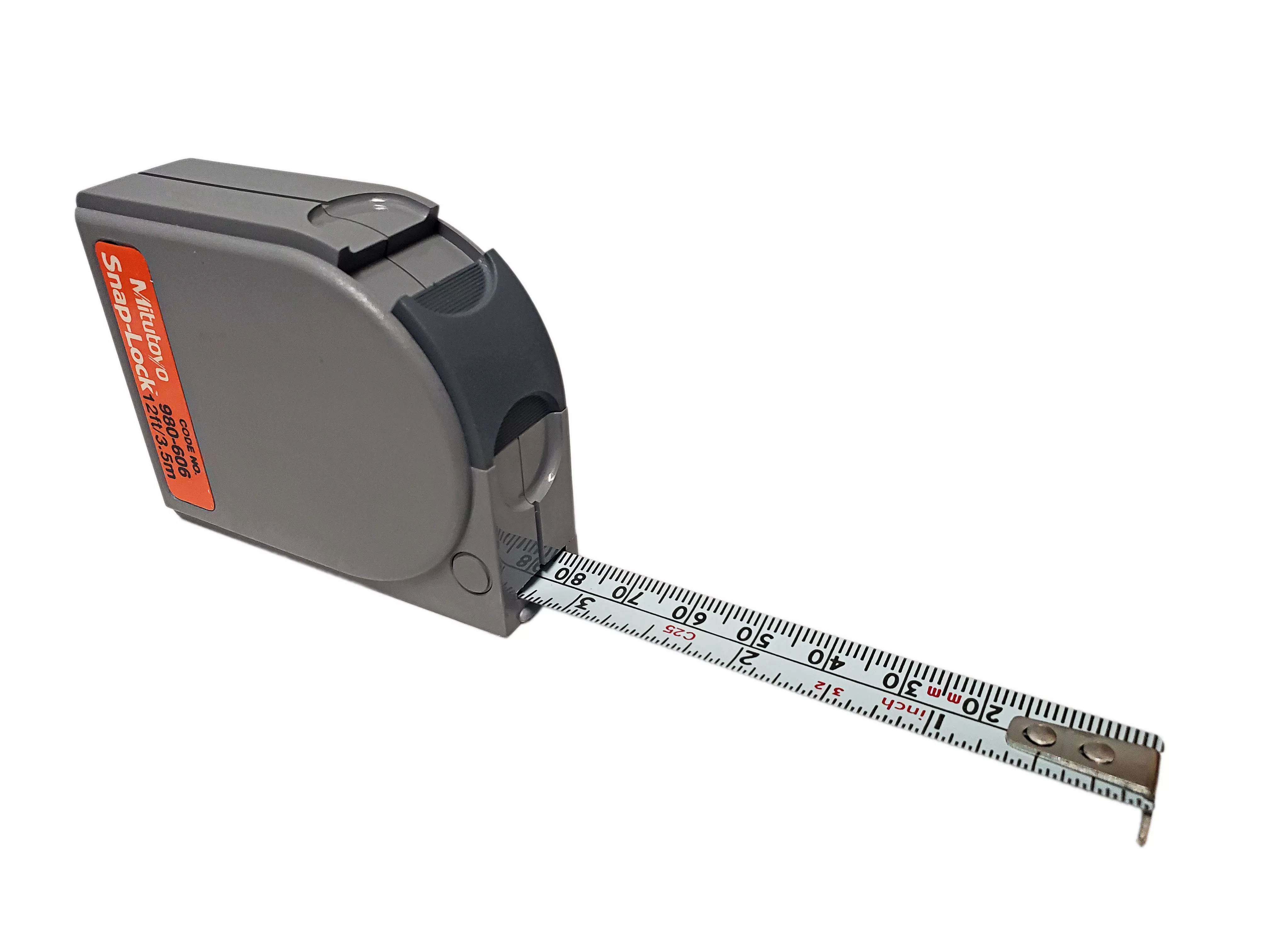 Mitutoyo 12 Ft. / 3.5m Tape Measure with Snap Lock