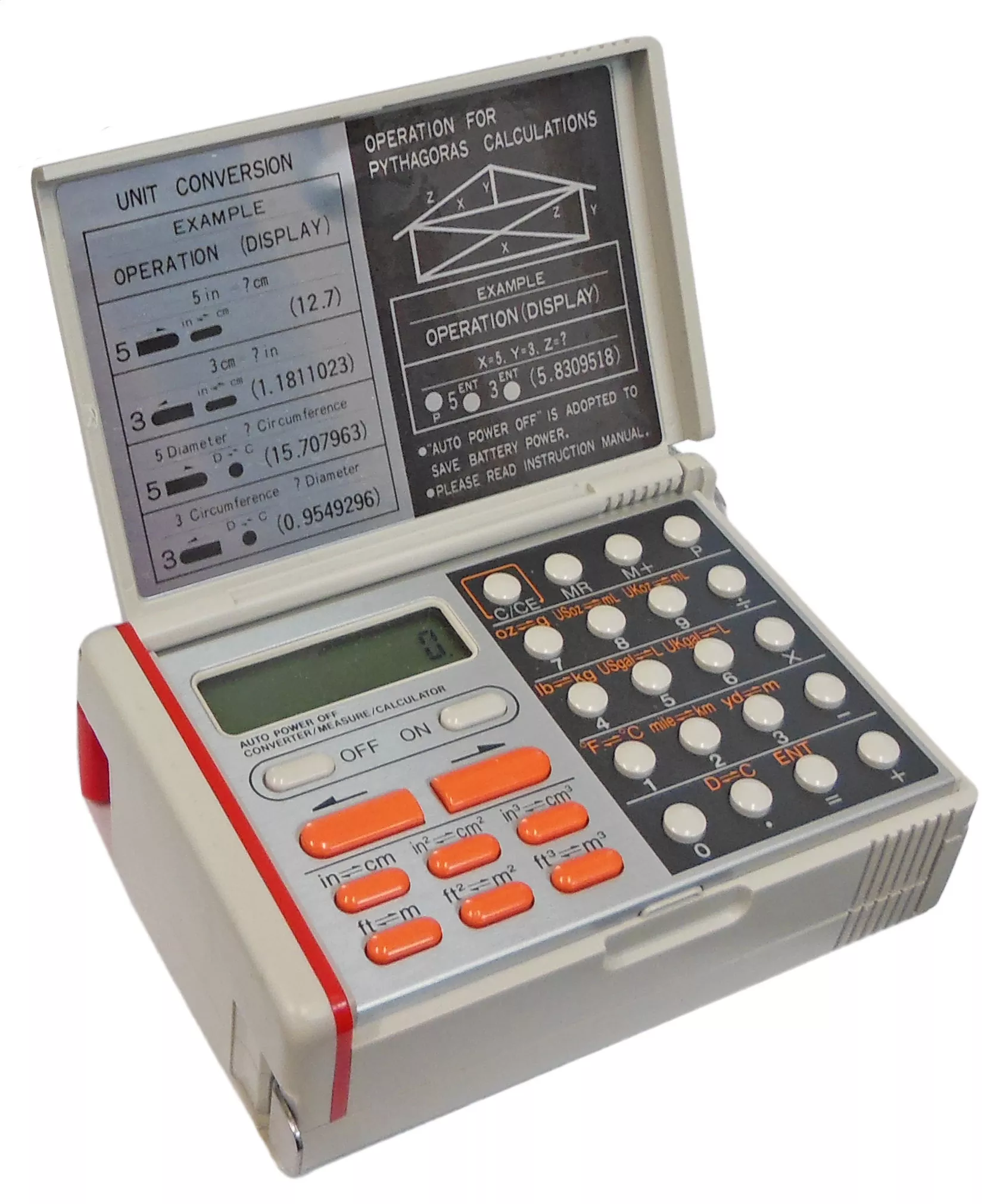 Mitutoyo 16 Ft. Tape Measure with Calculator