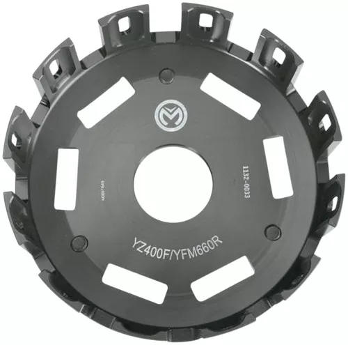 Moose Billet Anodized Aluminum Clutch Basket (1132-0033)