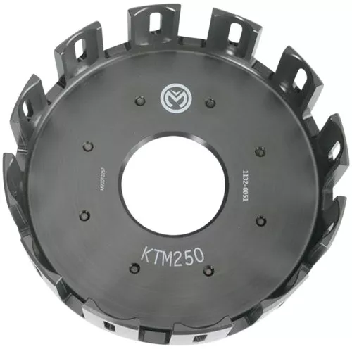 Moose Billet Anodized Aluminum Clutch Basket (1132-0051)