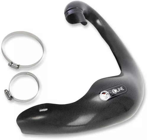 Moose Black Fiberglass Pipe Guard - FMF Fatty & Factory Pipes (1861-1180)