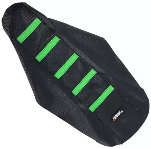 Moose Black/Green Ribbed Seat Cover (0821-1799)