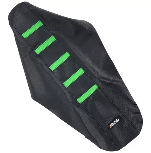 Moose Black/Green Ribbed Seat Cover (0821-1800)