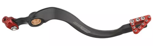 Moose Black/Red Rear Brake Pedal (1610-0336)