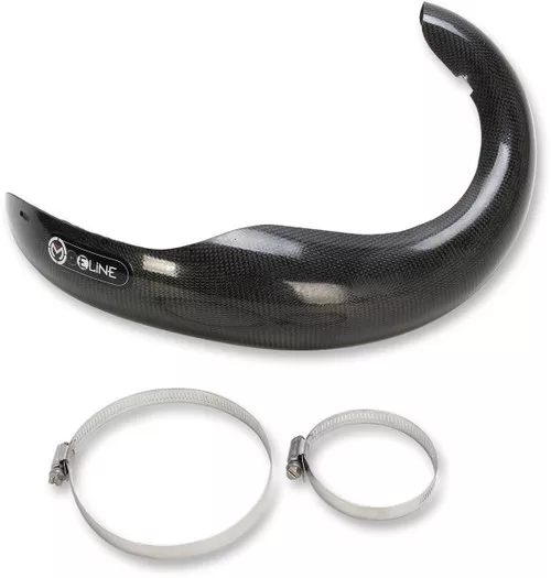 Moose Carbon Pipe Guard for FMF 2-Stroke Exhaust (1861-1179)
