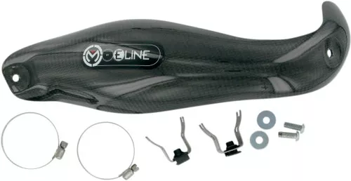 Moose Carbon Pipe Guard for FMF Mega Bomb 4-Stroke Exhaust (1861-0376)