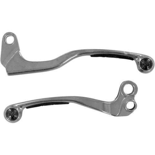 Moose Competition Black Grip Shorty Brake/Std Clutch Lever Set (M557-41-20)