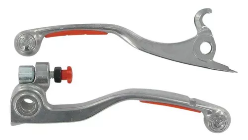 Moose Competition Levers Silver/Orange Magura-Style Lever (0610-0042)