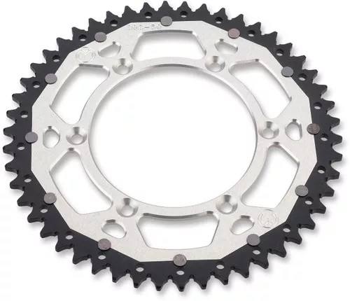 Moose Dual Alloy Rear Sprocket Silver 48 Tooth (1210-1501)