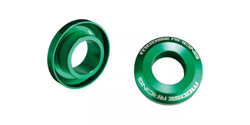 Moose Green Aluminum Rear Wheel Spacer Set (0222-0531)