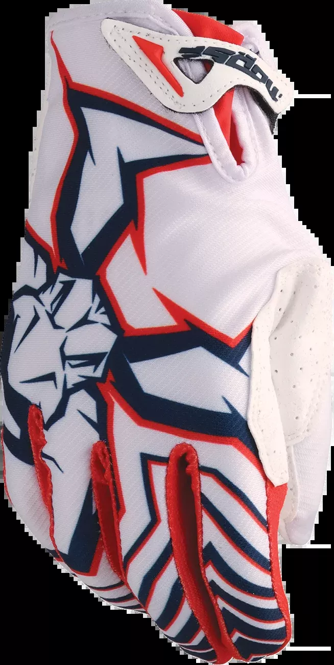 Moose Offroad Agroid™ Pro Gloves - Red/White/Blue - 2XL-3330-8089