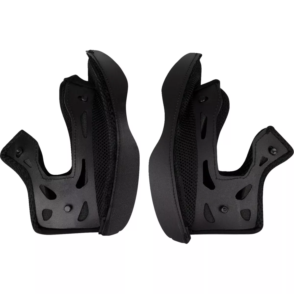 MOOSE OFFROAD Air Intake Helmet Cheek Pads Black