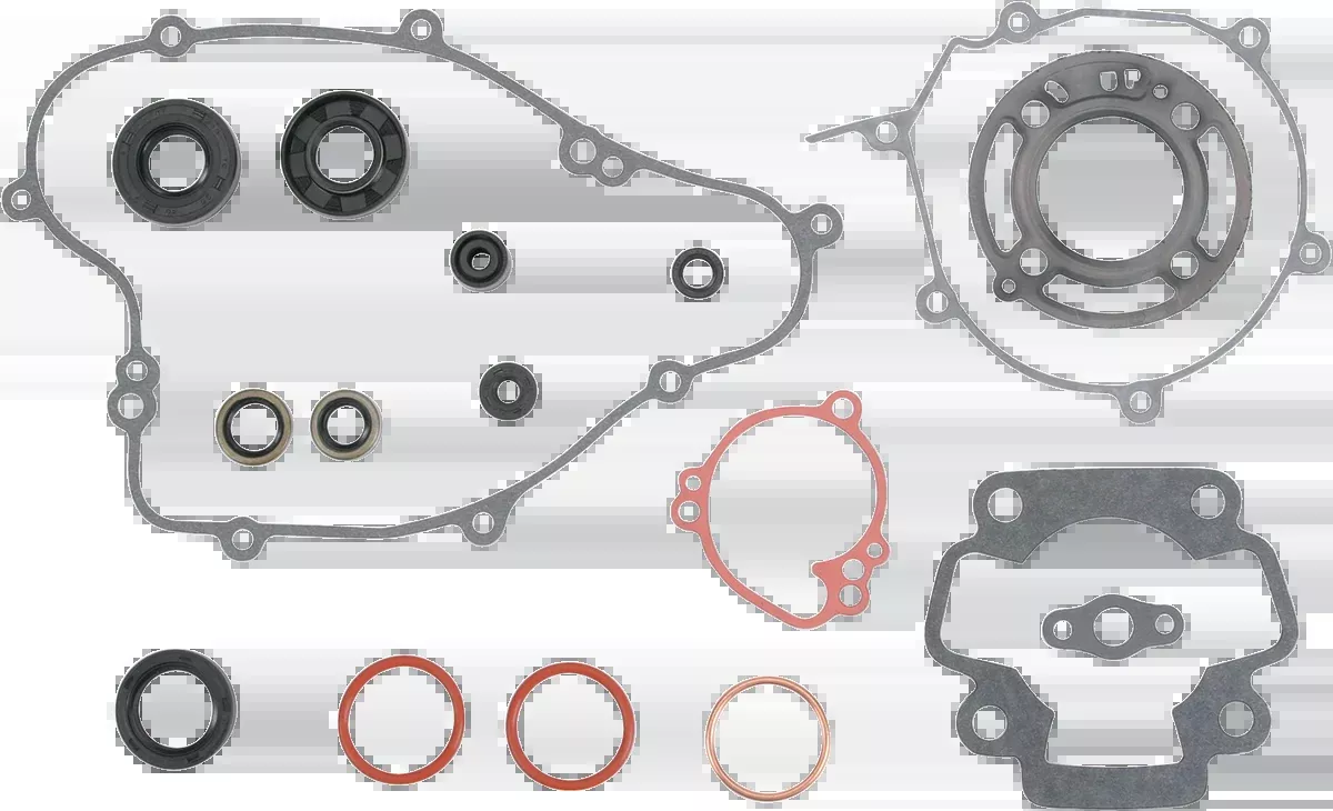 Moose Offroad Complete Gasket Kit with Oil Seal – Kawasaki-811417mse