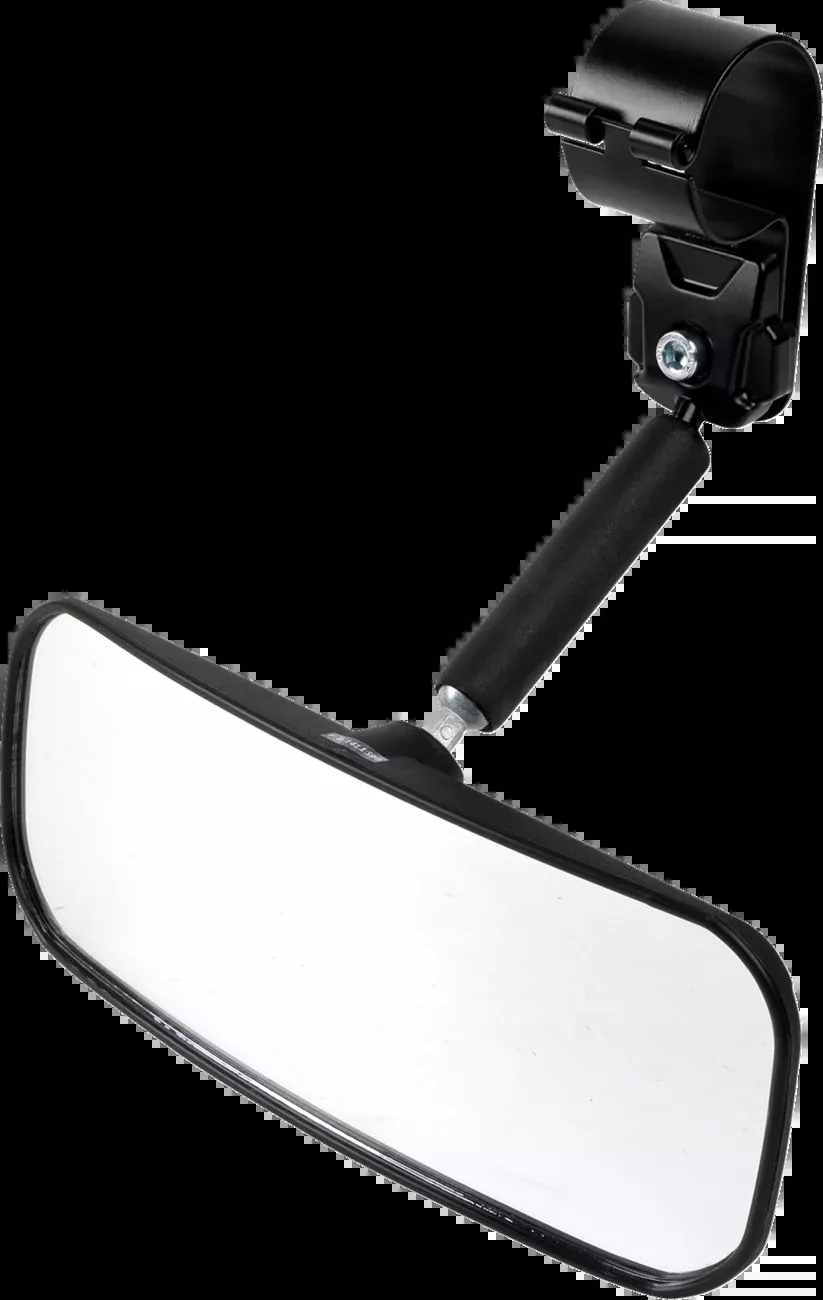 Moose Offroad Mirror – Auto-Style – Rear View – Wide Angle – Rectangle – Black – 1-3/4″-56-18050A