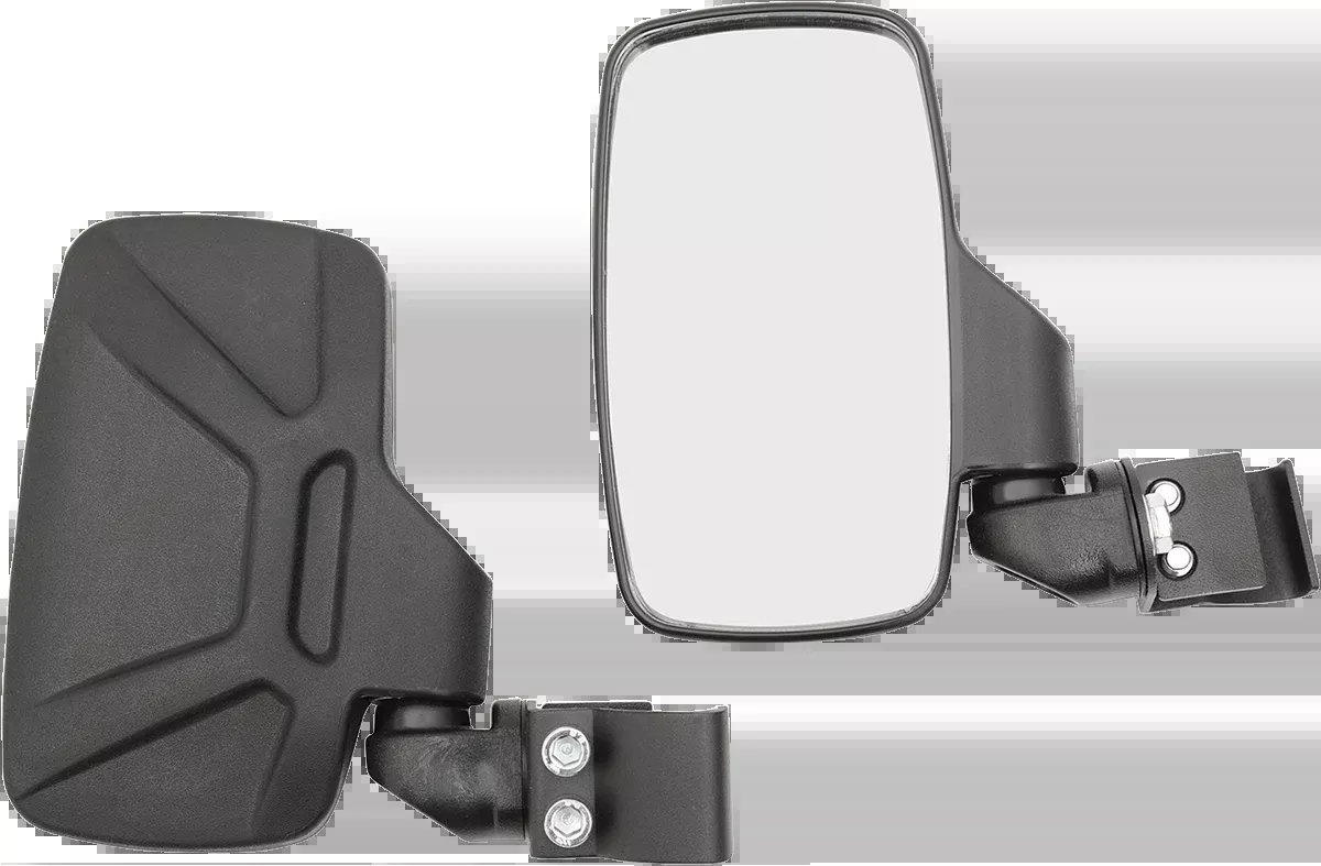 Moose Offroad Mirrors – Side View – Rectangle – Black-56-18083A