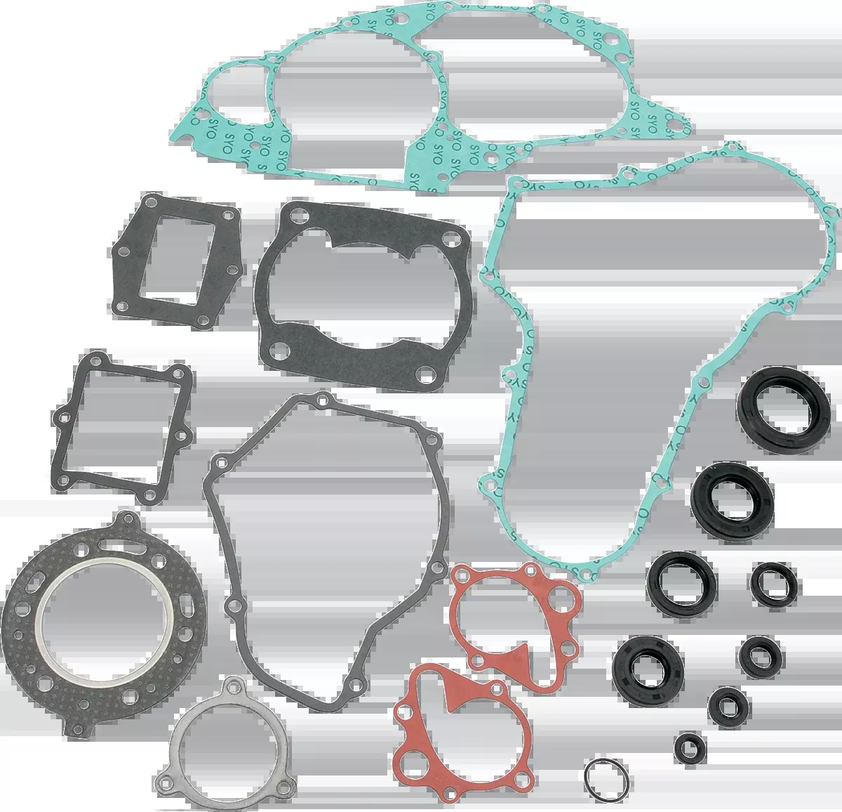 Moose Offroad Motor Gasket Kit with Oil Seal - Honda-811814mse