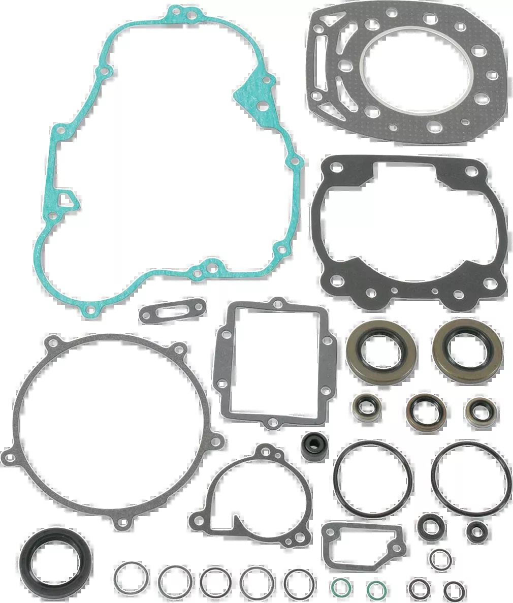 Moose Offroad Motor Gasket Kit with Oil Seal - Kawasaki-811474mse