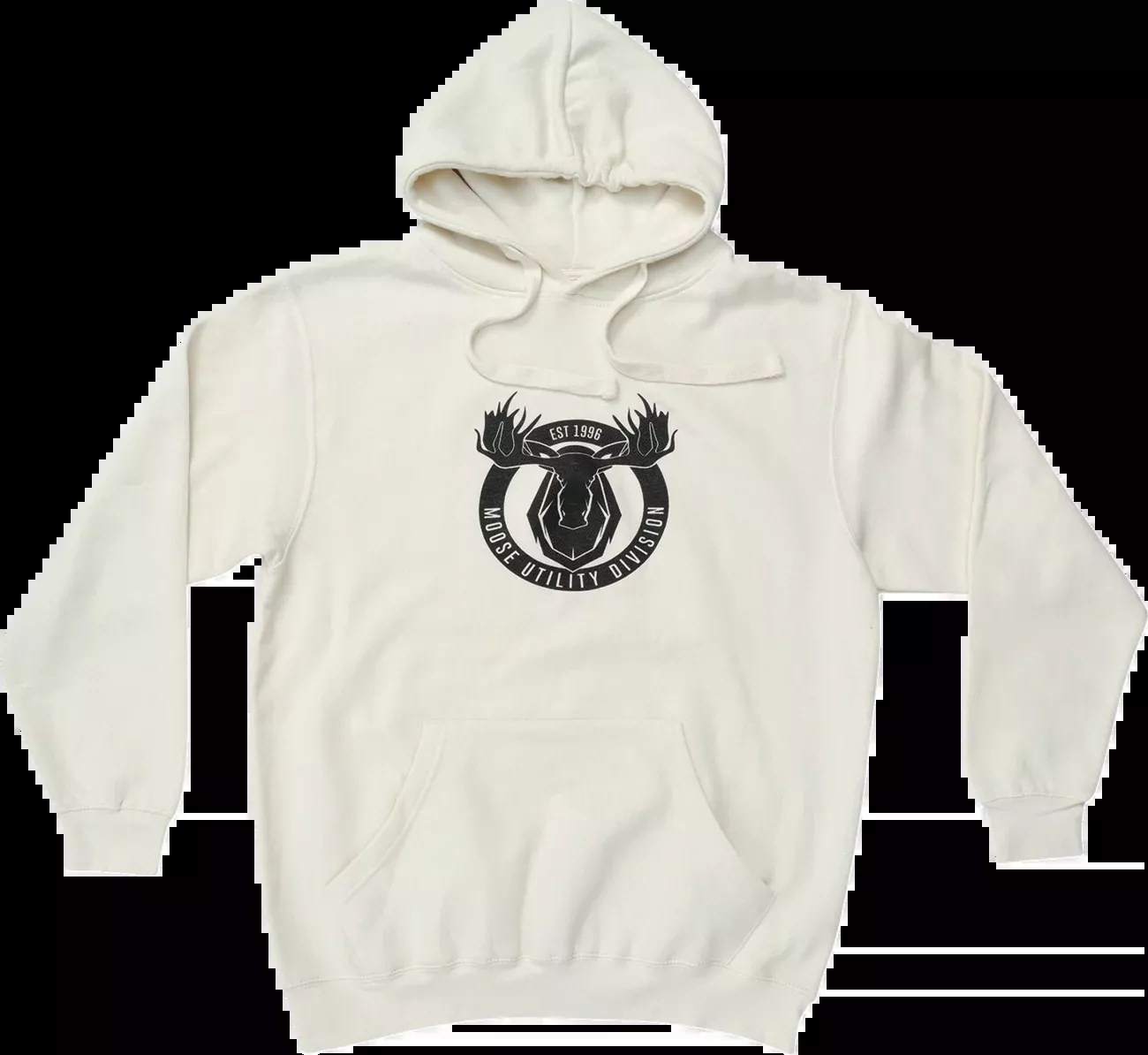 Moose Offroad MUD Badge Hoodie – Natural – Large-3050-6961
