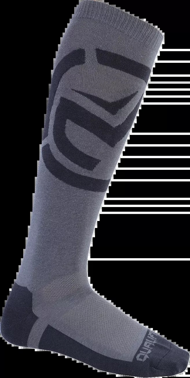 Moose Offroad Qualifier Socks – Black/Gray – Small/Medium-3431-0896