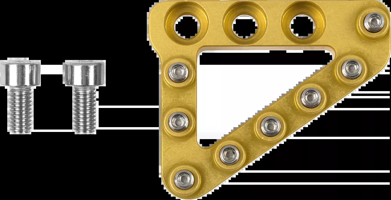 Moose Offroad Rear Brake Tip - Large - Gold-82-0000-20-50