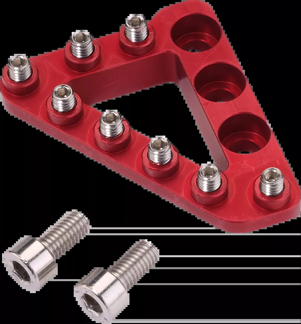 Moose Offroad Rear Brake Tip – Large – Red-82-0000-20-10