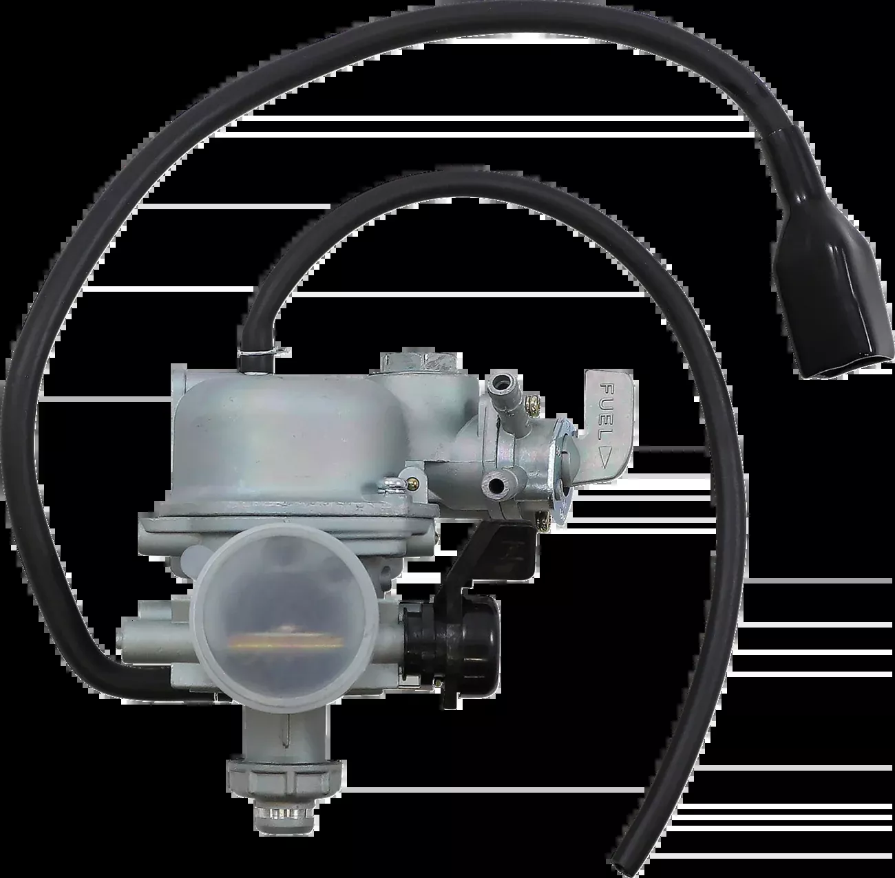 Moose Offroad Replacement Carburetor - Honda-400-1235-PU