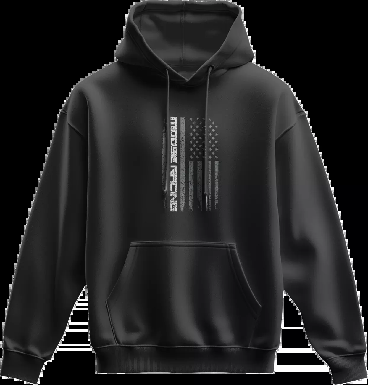 Moose Offroad Stars and Stripes Forever Hoodie - Black - Small-3050-6954