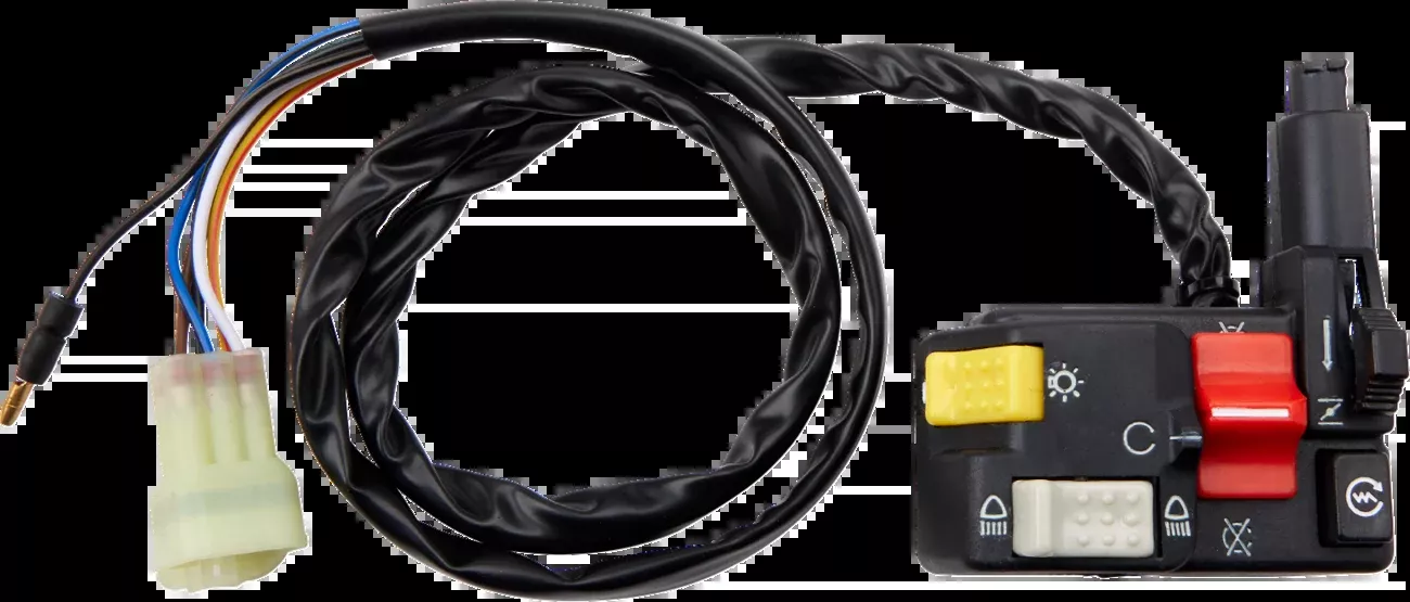 Moose Offroad Switch Block Assembly - Honda-400-1257-PU