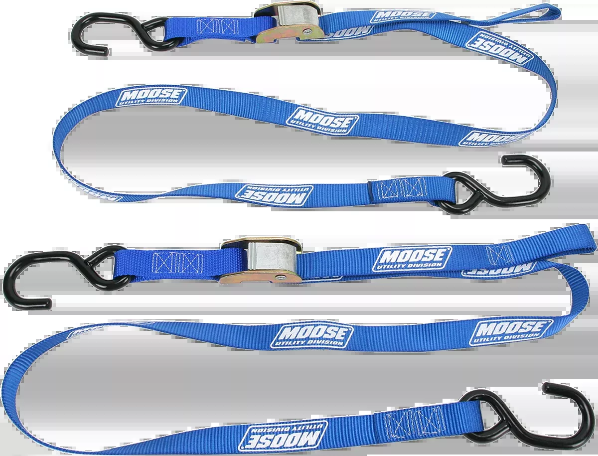Moose Offroad Tie-Down – 1″ – Blue-3920-0296