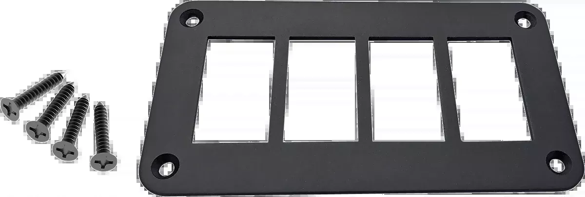 Moose Offroad Universal Dash Plate - 4 Switches-4PP-ADA