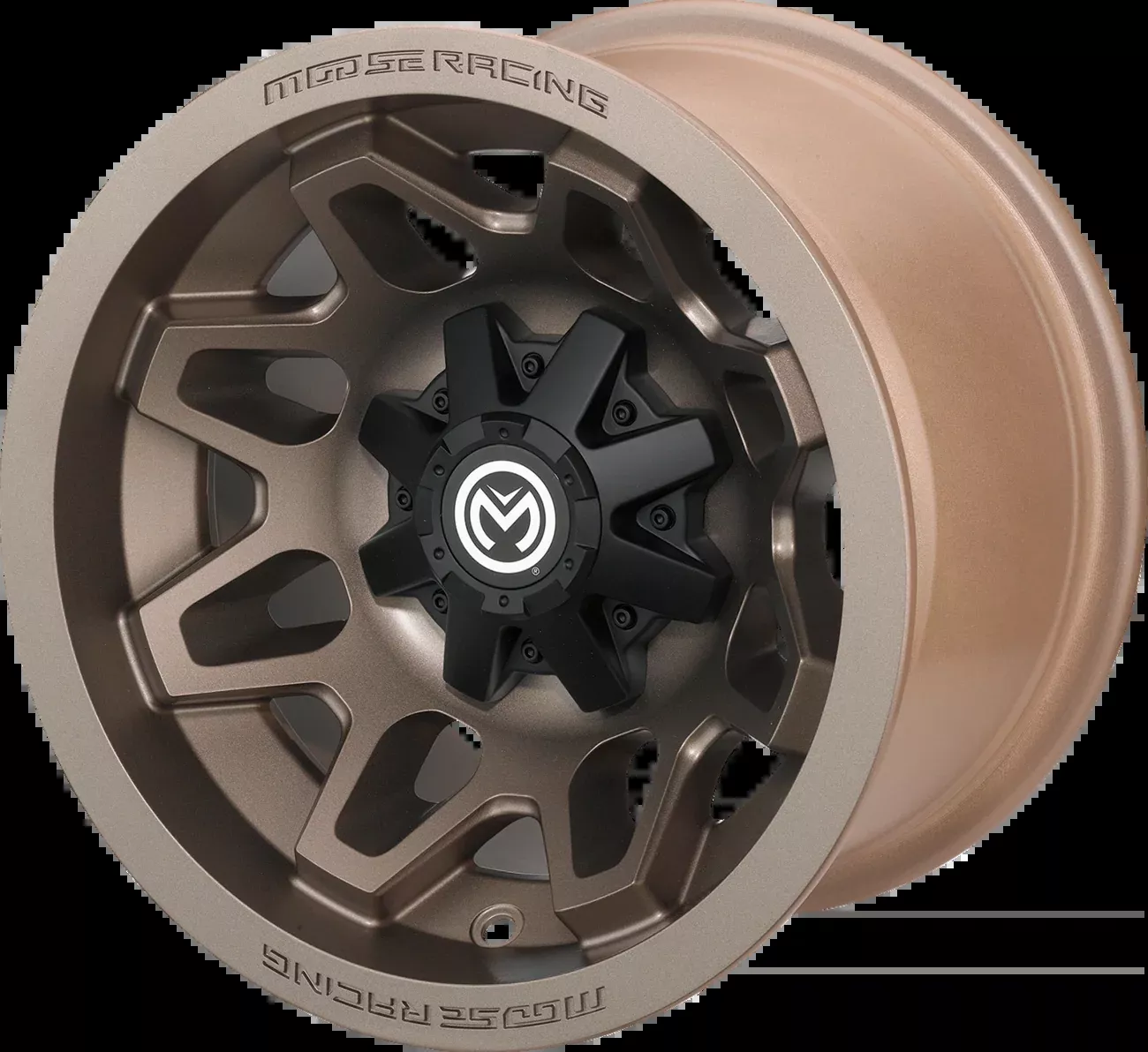 Moose Offroad Wheel - 416X - Front/Rear - Bronze - 14x7 - 4/110 - 5+2-416MO147110BZ55