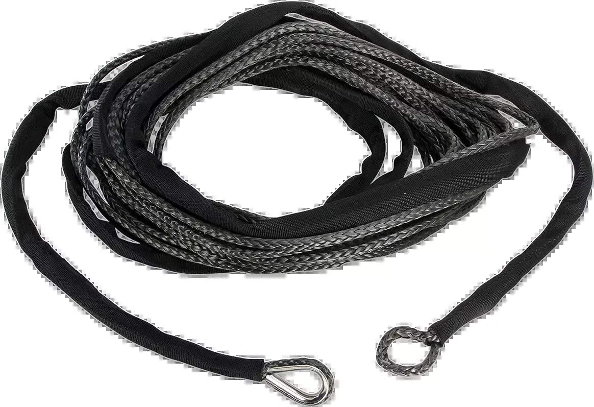 Moose Offroad Winch Rope – Black – 3/16″ x 50′-600-5050