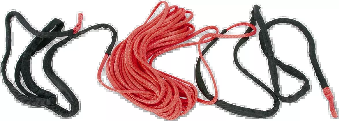 Moose Offroad Winch Rope – Red – 3/16″ x 50′-600-2050