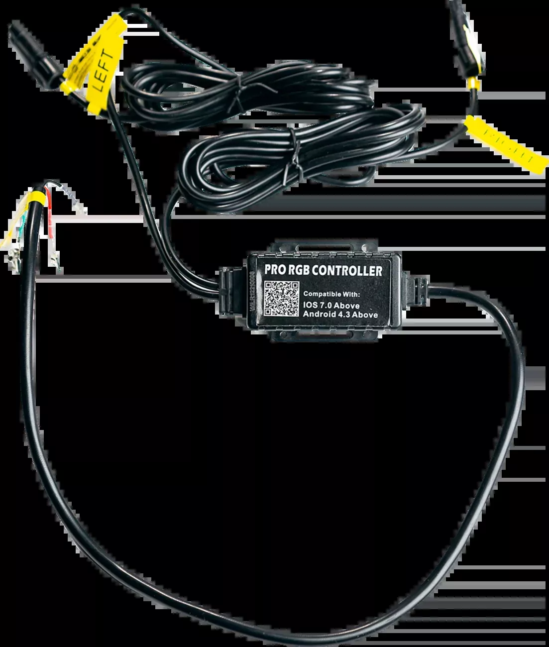 Moose Offroad Wire Harness – 4-Pin – Whip Light-45-400-PU