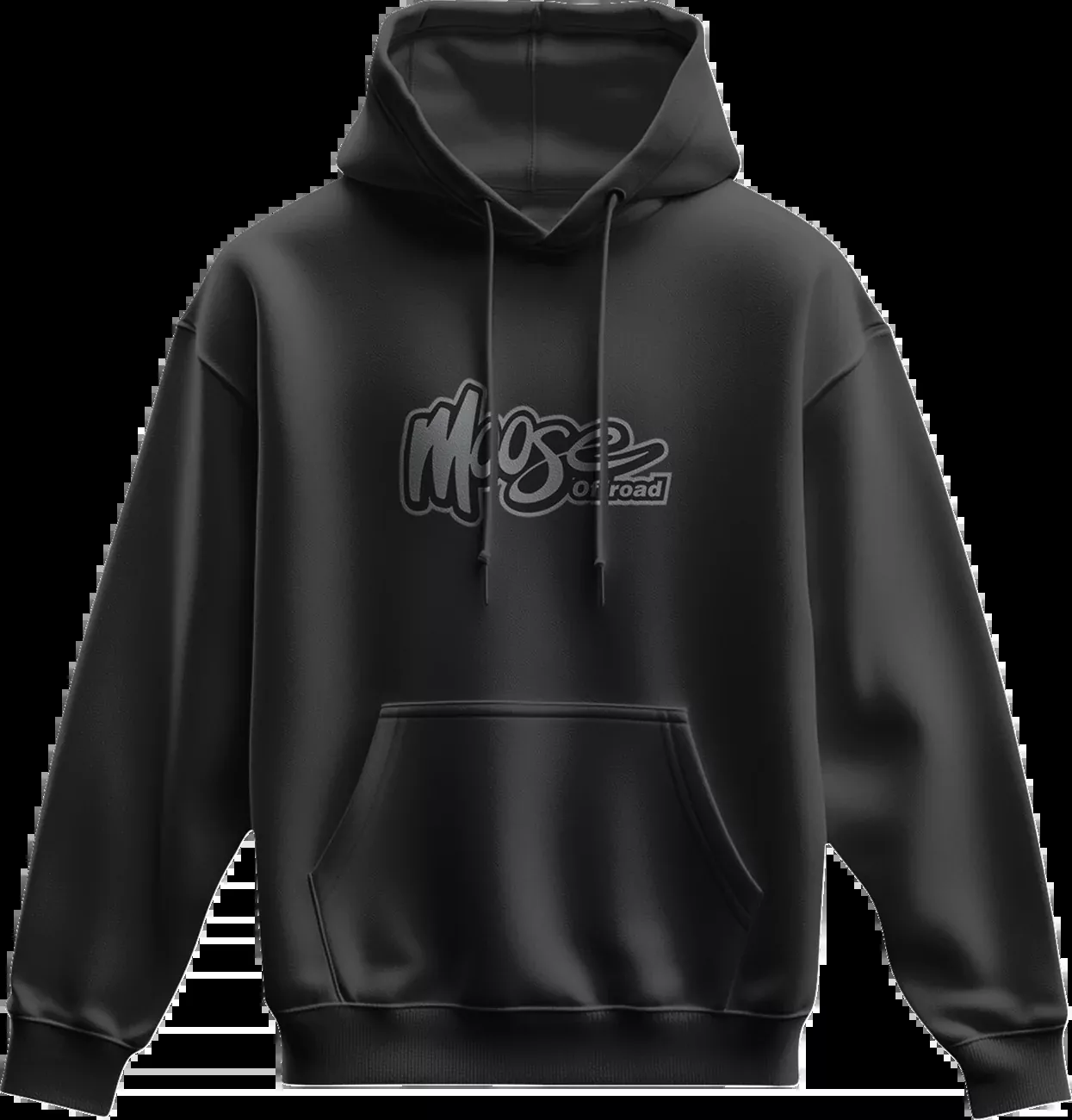 Moose Offroad Women’s Moose Offroad Hoodie – Black – Medium-3051-1228