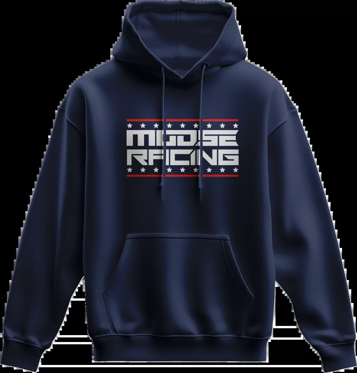 Moose Offroad Youth All-American Hoodie – Navy – Medium-3052-0699