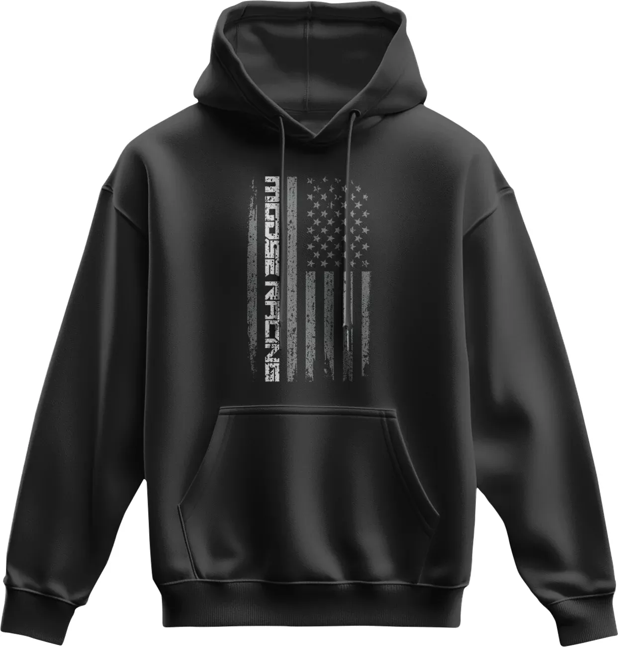 Moose Offroad Youth Stars and Stripes Forever Hoodie - Black - Small-3052-0702