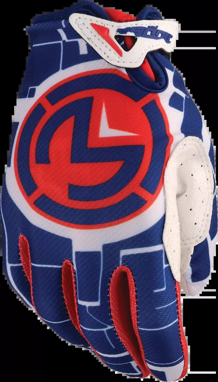 Moose Offroad Youth SX1™ Gloves – Red/White/Blue – Small-3332-1883