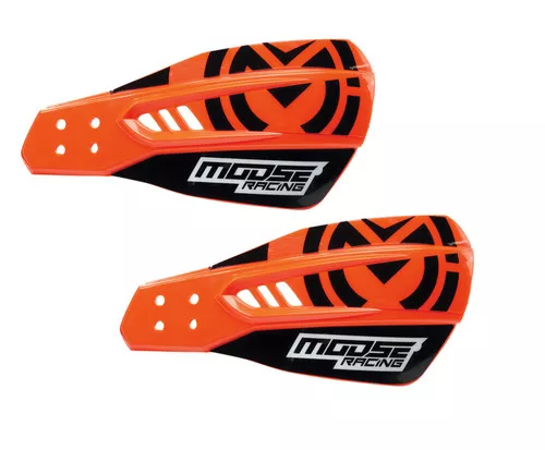 Moose Qualifier Orange/Black Handguards (0635-1458)