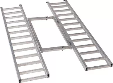 Moose Racing Adjustable Tri-Fold Ramp - 42"-52" x 76"-AR7652