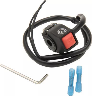Moose Racing Billet Kill Switch - Black-KS-B-BLACK-M