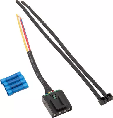 Moose Racing Four-Pin Ignition Switch Pigtail Harness - Polaris-100-1362-PU