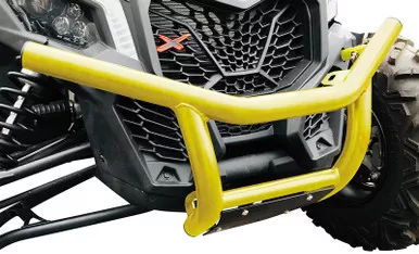 Moose Racing Front Bumper - Yellow - Maverick-0530-1457