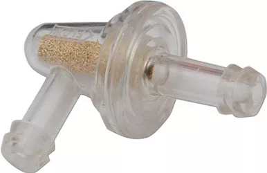 Moose Racing Fuel Filter - Bronze Element - 90 Degree Elbow-118-9004