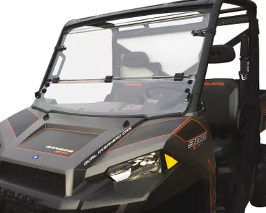 Moose Racing Full Folding Windshield - Hardcoated - Polaris-LEMA100-0041